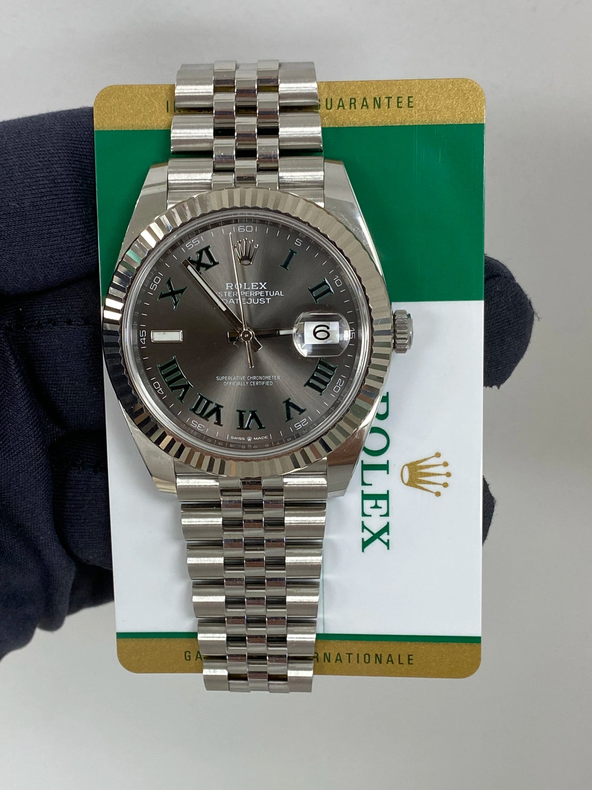 Rolex Datejust 41 126334 Card 2019
