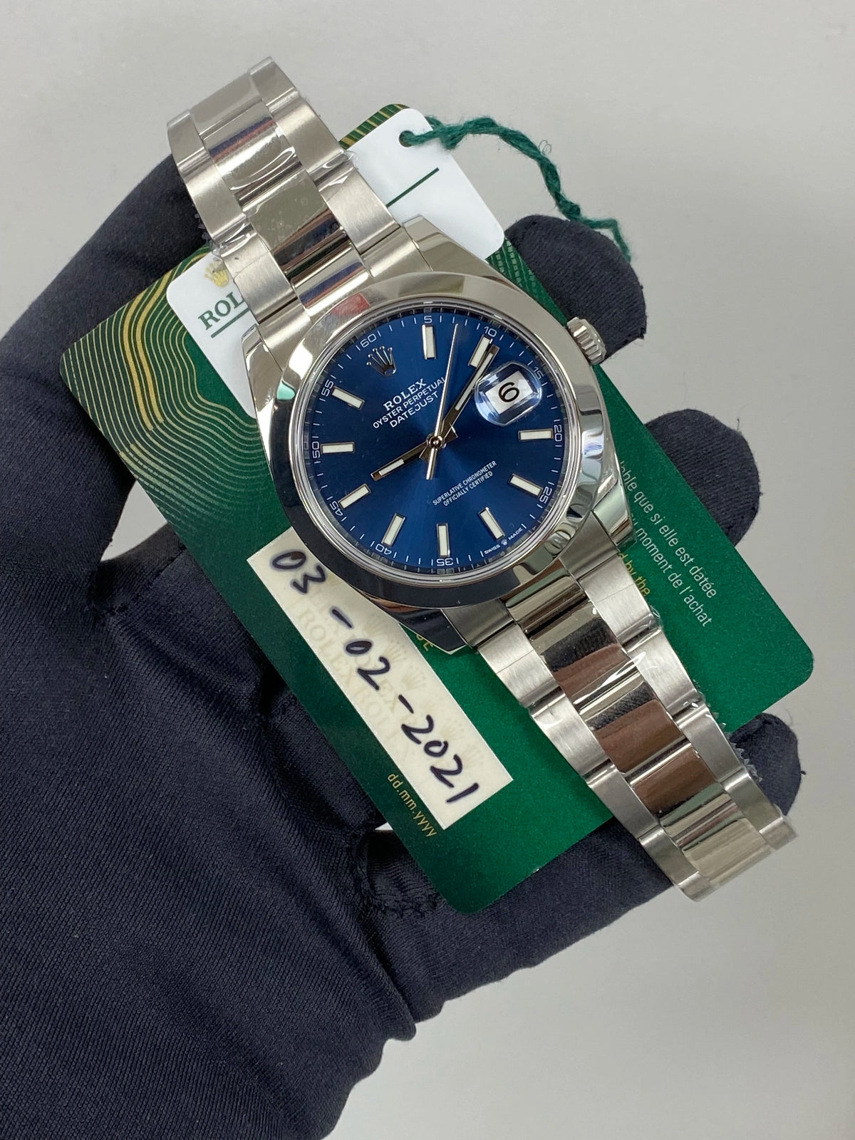 Rolex Datejust 41 126300 — listing photograph