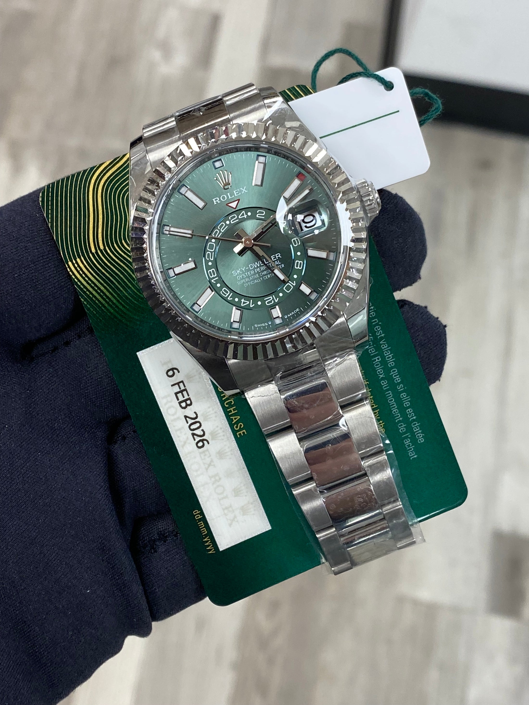Rolex SkyDweller 336934 Card 2026