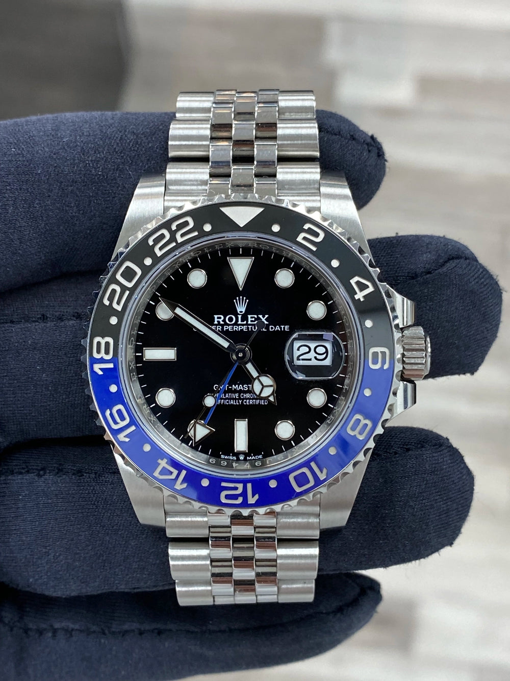 Rolex GMT-Master II Batgirl 126710BLNR Card 2019