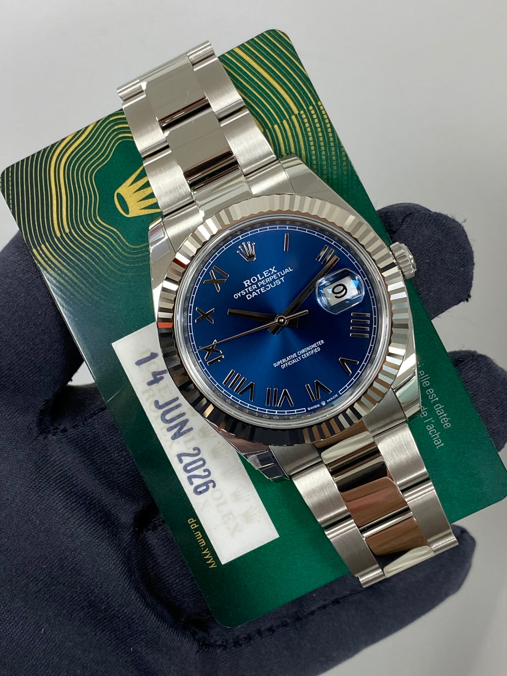 Rolex Datejust 41 126334 Card 2026