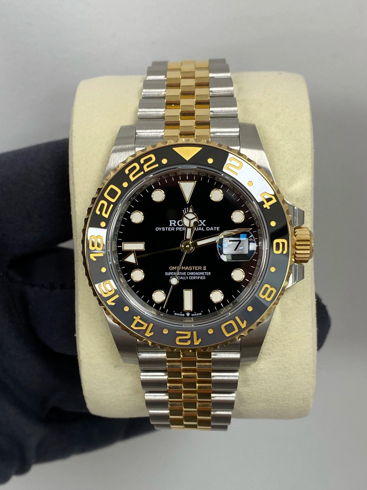 Rolex GMT-Master II 126713GRNR — listing photograph