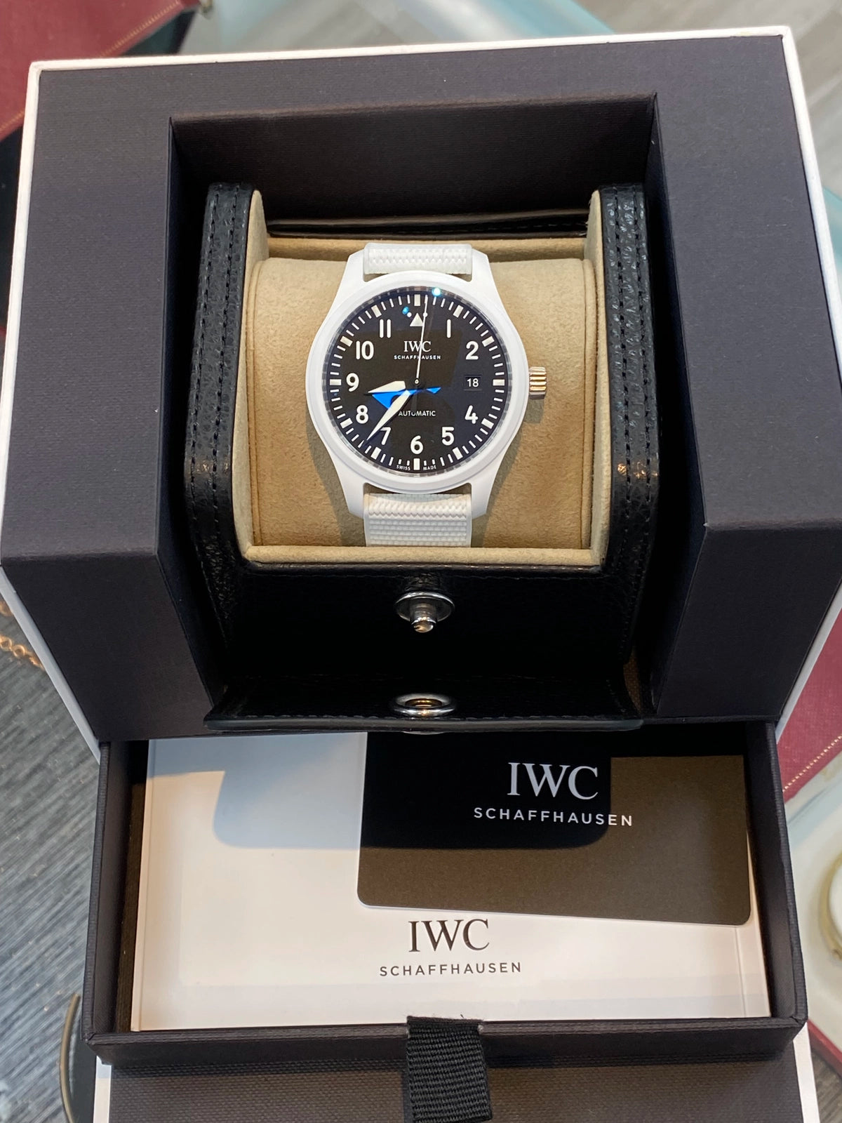 IWC Pilots Watch Top Gun Lake Tahoe IW328104 — listing photograph