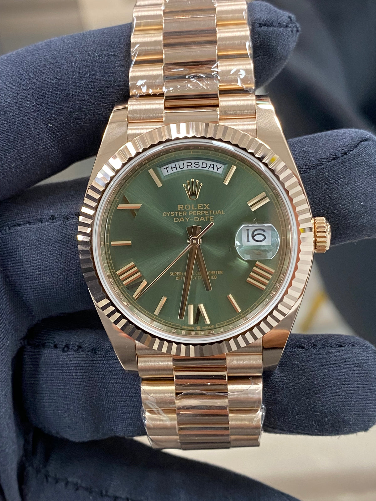 Rolex Day-Date 40 228235 Card 2021 SOLD