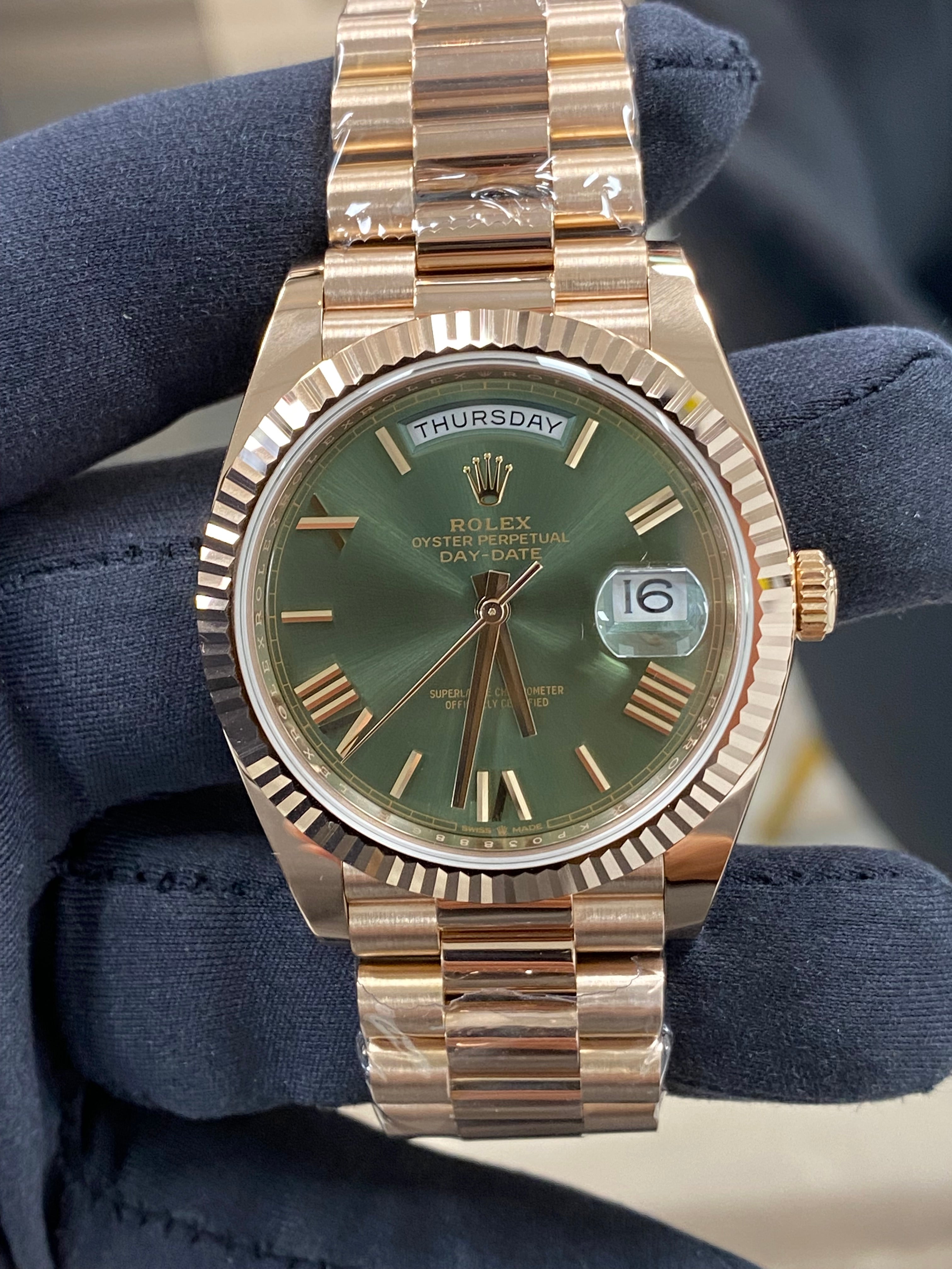 Rolex Day-Date 40 228235 Card 2021