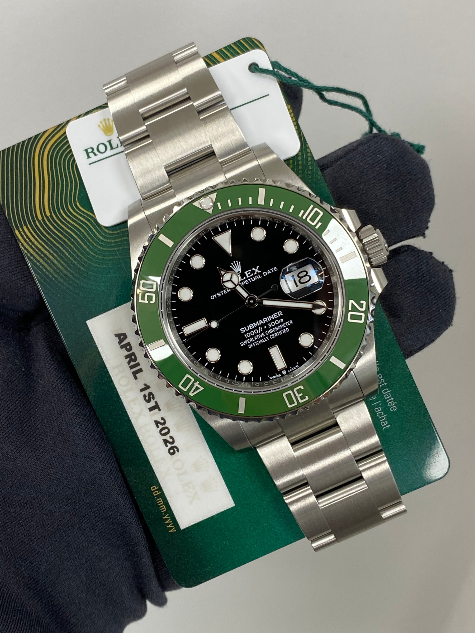 Rolex Submariner 126610LV Card 2026