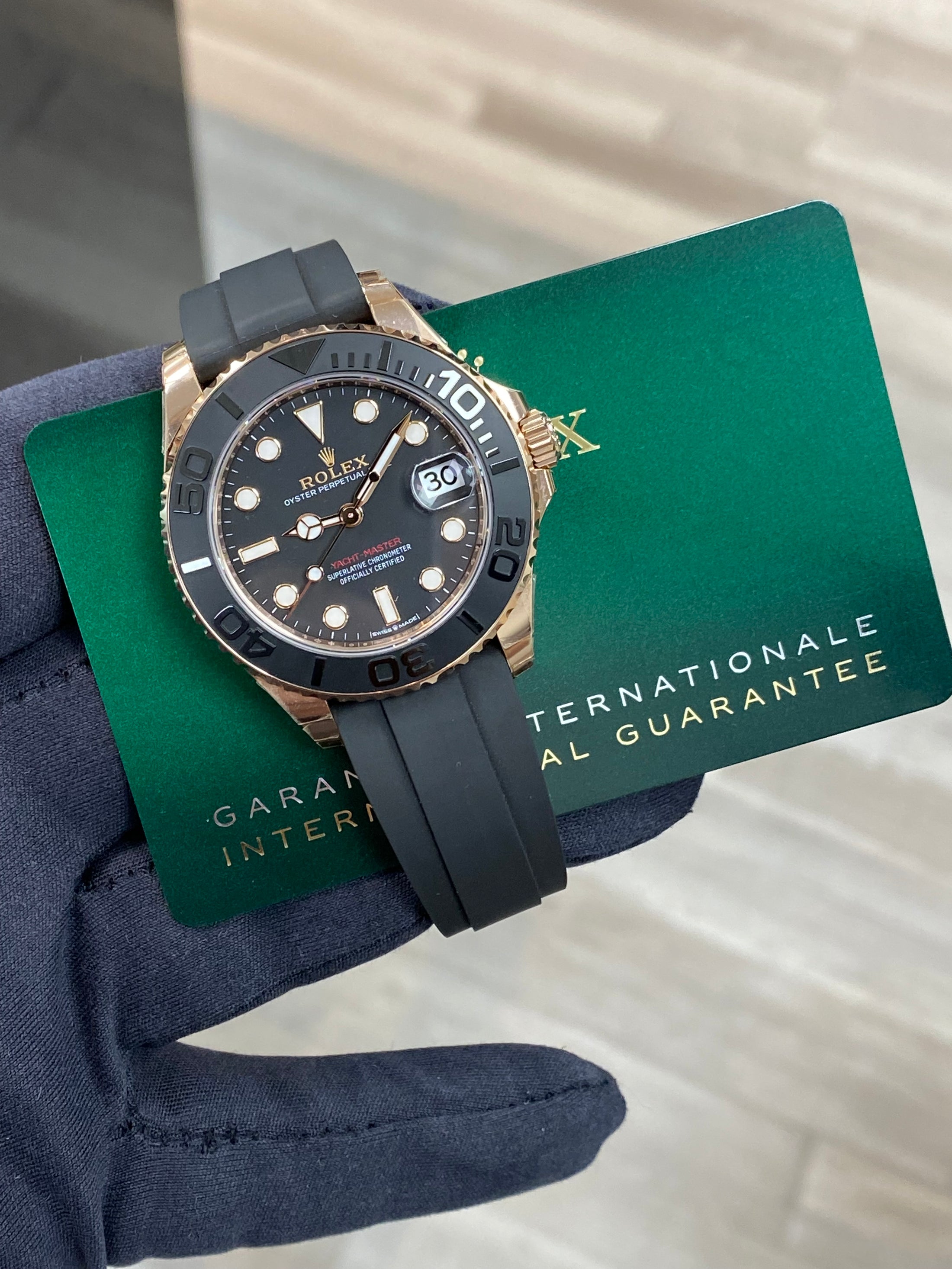 Rolex Yacht-Master 37 268655 Card 2025