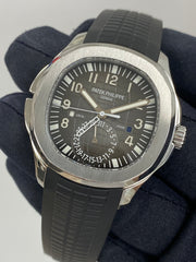 Patek Philippe Aquanaut Travel Time 5164A-001 Papers 2015