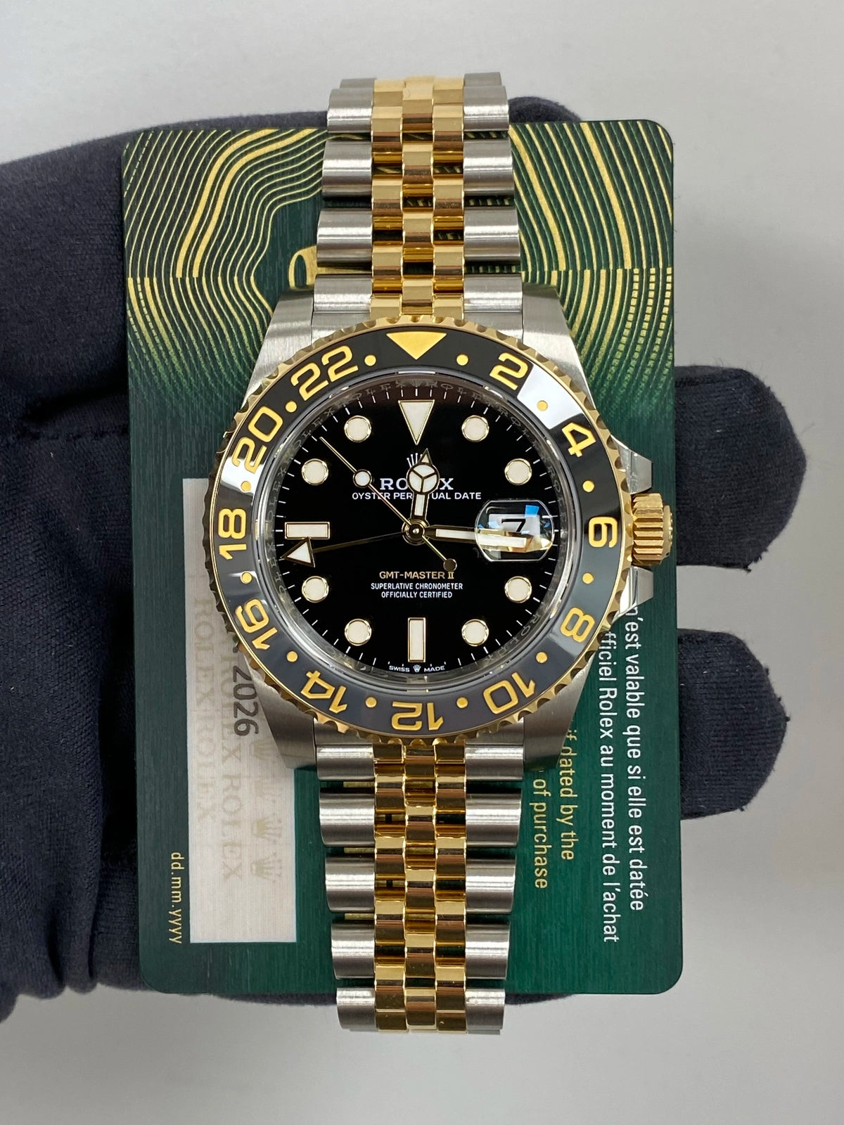 Rolex GMT-Master II 126713GRNR — listing photograph