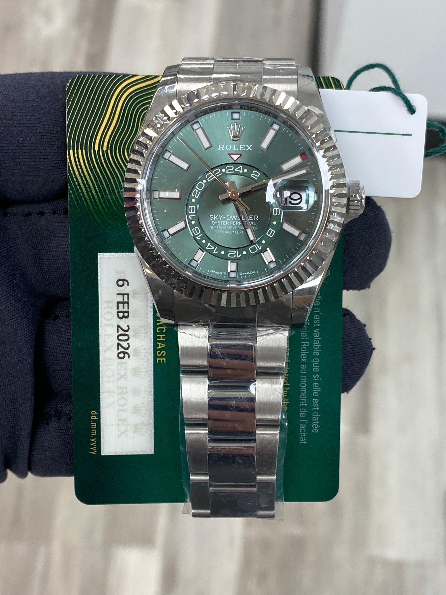 Rolex SkyDweller 336934 Card 2026