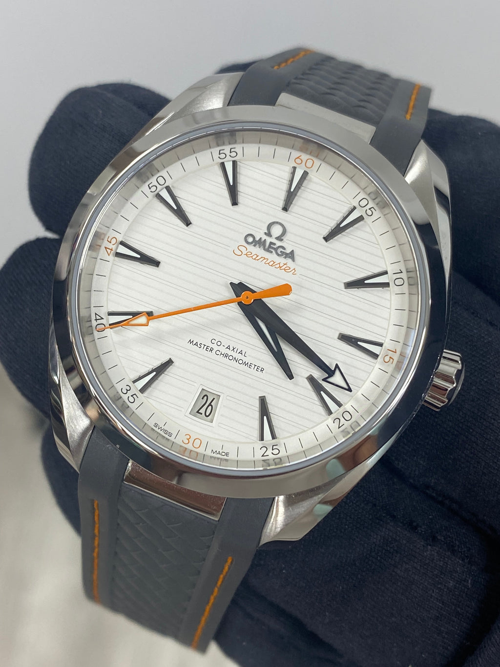 Omega Aqua Terra 150M Co-Axial Master Chronometer 220.10.41.21.02.001 Complete Open Date