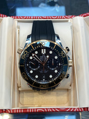 Omega Seamaster Diver 300M Co-Axial Master Chronometer 210.22.42.20.01.001 with Box