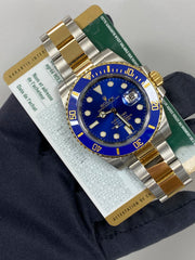 Rolex Submariner 116613LB Card 2014 SOLD