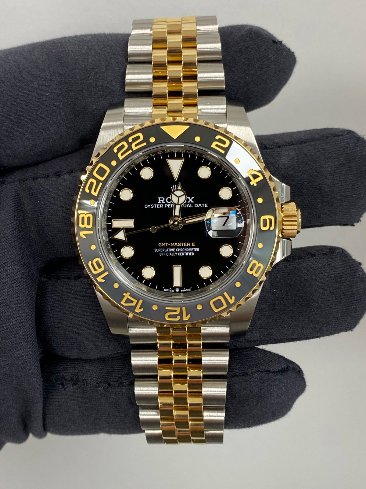 Rolex GMT-Master II 126713GRNR — listing photograph