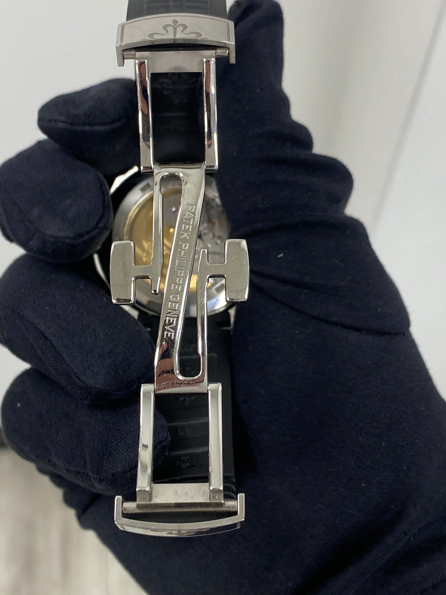 Patek Philippe Aquanaut Travel Time 5164A-001 Papers 2015
