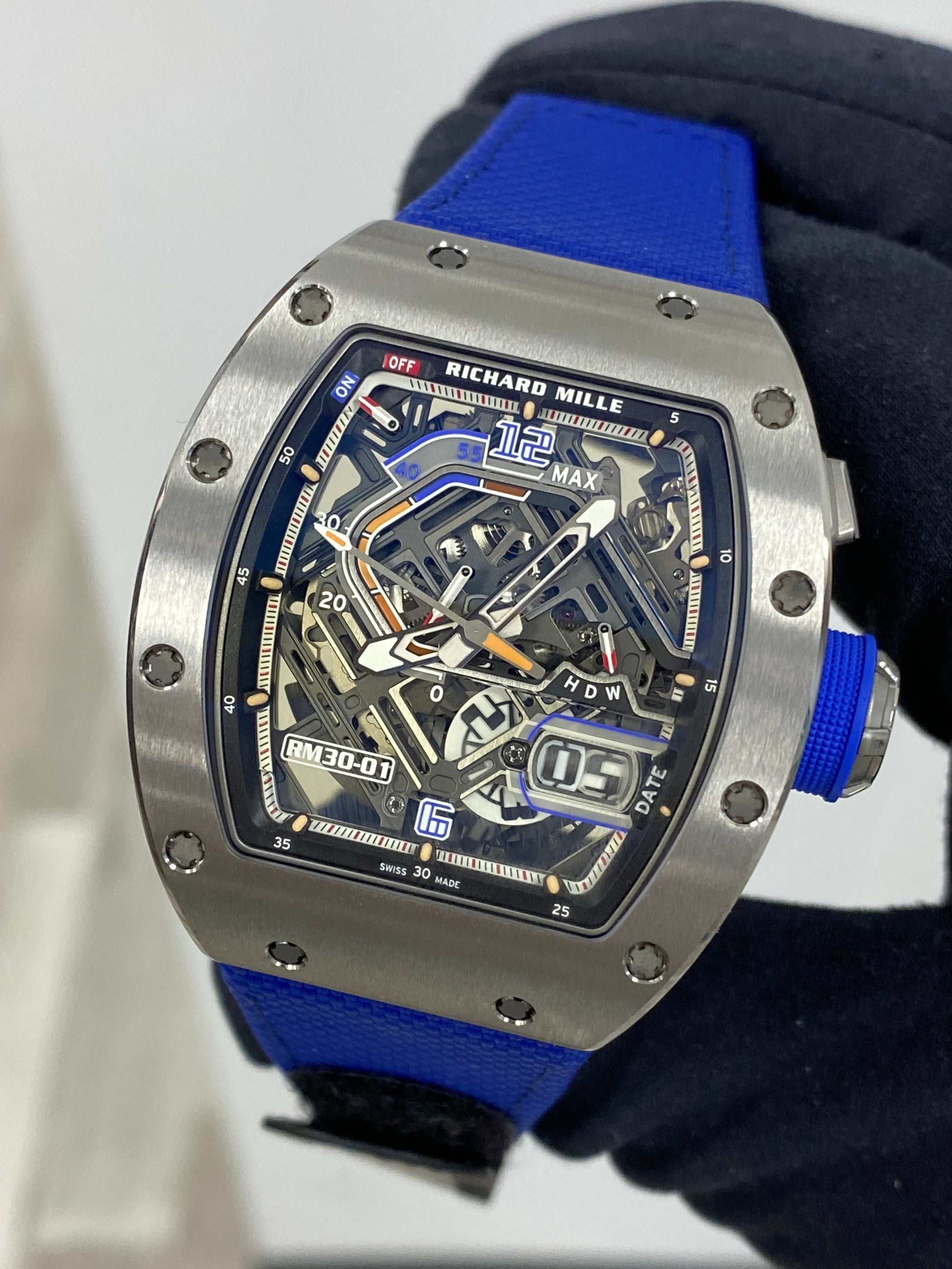 Richard Mille Automatic Winding With Declutchable Rotor RM30-01 Complete 2025