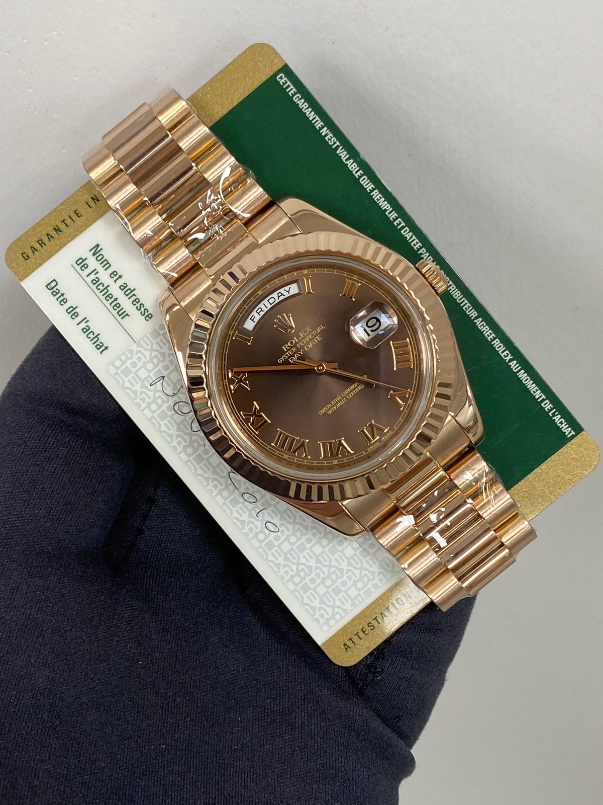 Rolex Day-Date 218235 — listing photograph