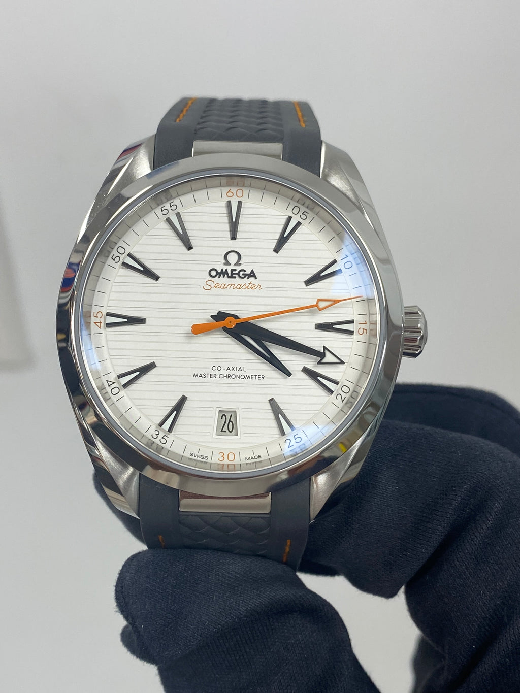 Omega Aqua Terra 150M Co-Axial Master Chronometer 220.10.41.21.02.001 Complete Open Date