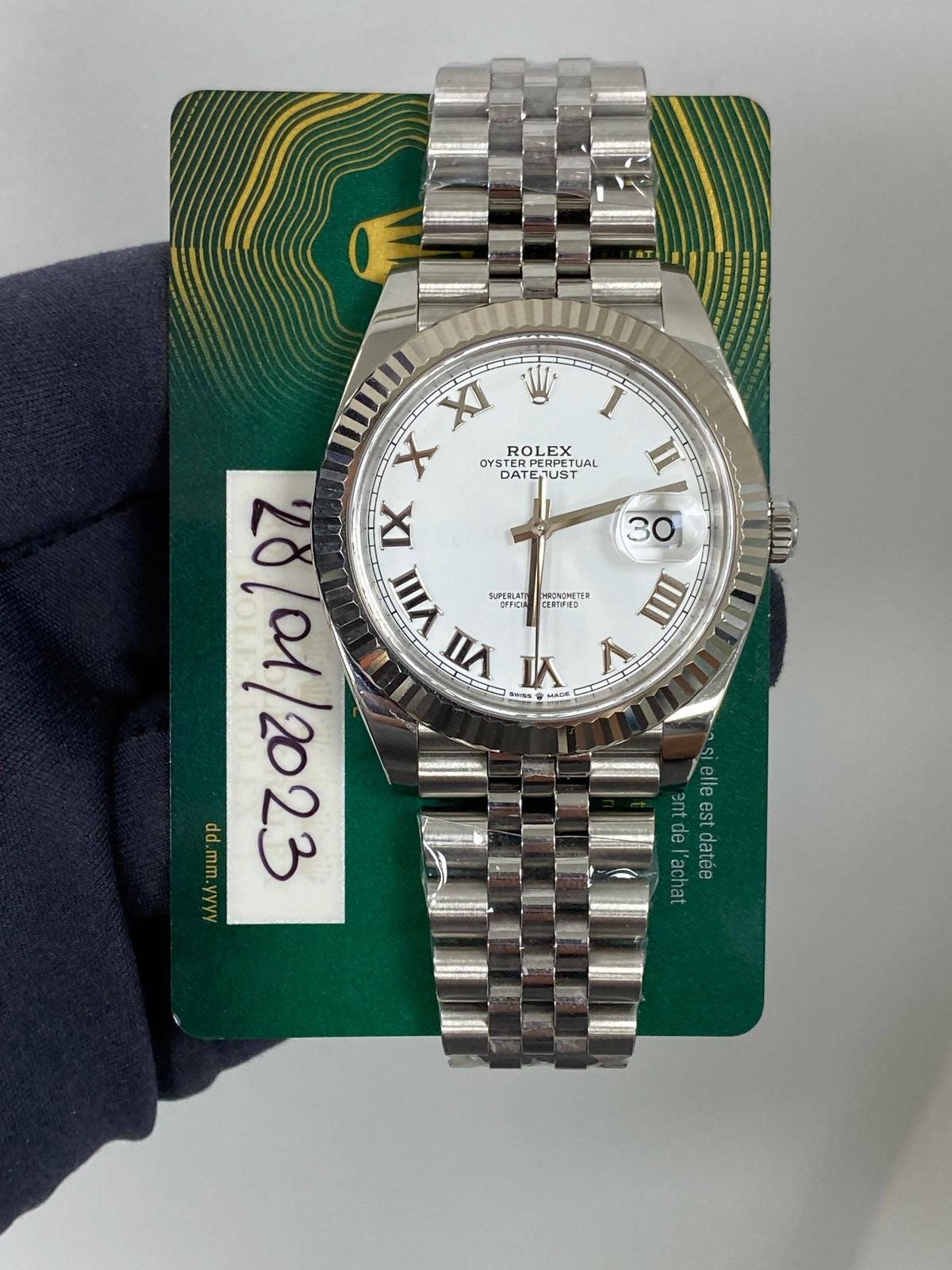 Rolex Datejust 41 126334 Card 2023