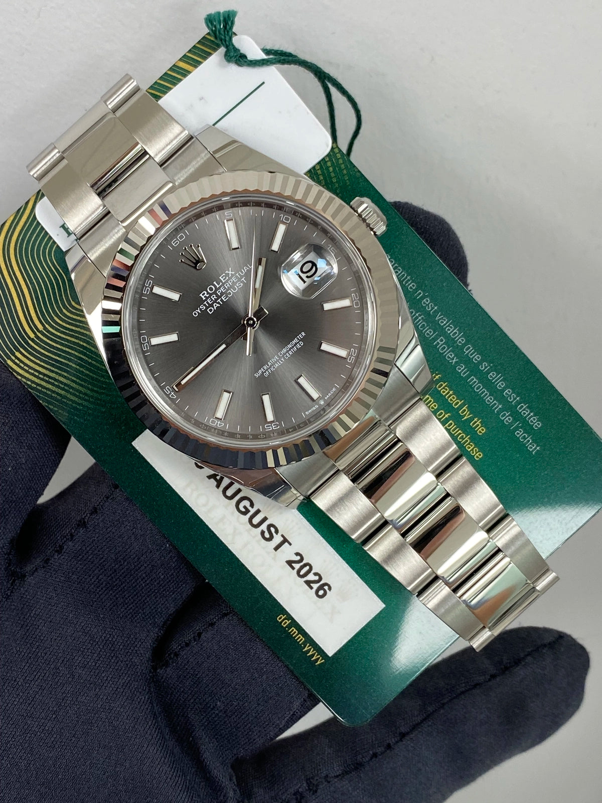 Rolex Datejust 41 126334 Card 2026 SOLD