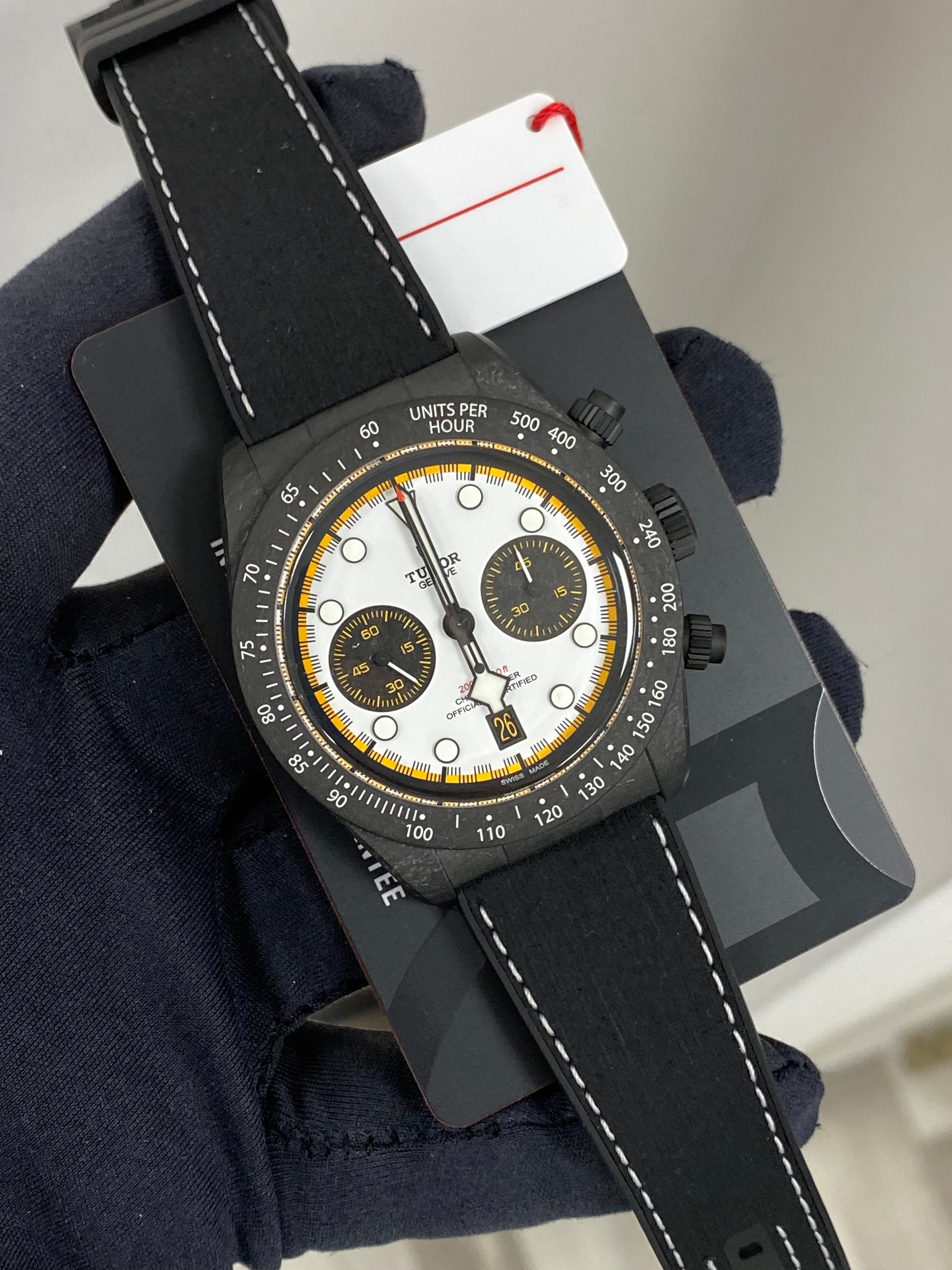 Tudor Black Bay Chrono "Carbon 26" M79377KN-0003 Complete 2026