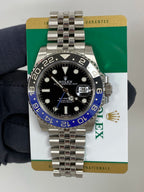 Rolex GMT-Master II Batgirl 126710BLNR Card 2019