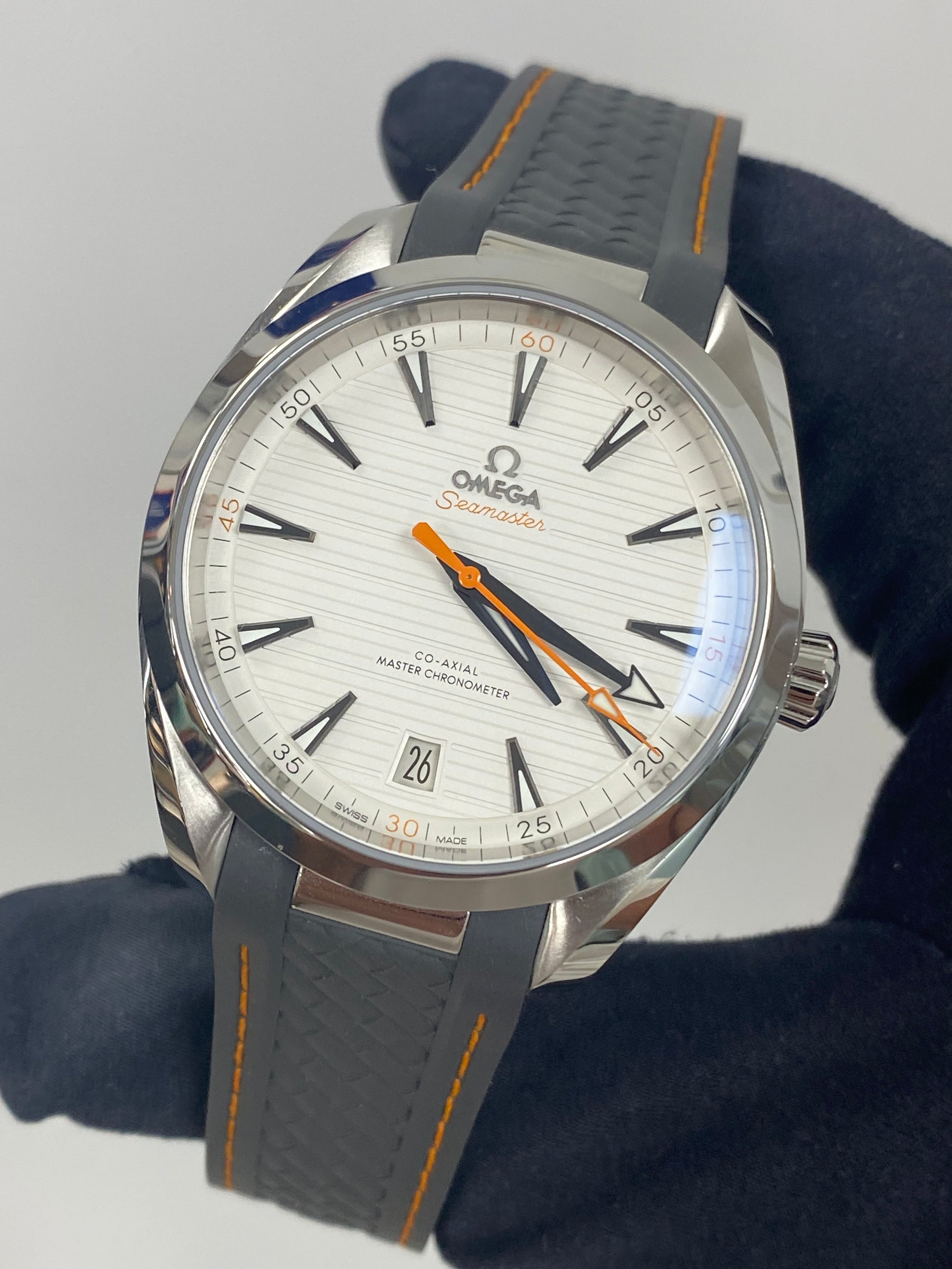 Omega Aqua Terra 150M Co-Axial Master Chronometer 220.10.41.21.02.001 Complete Open Date