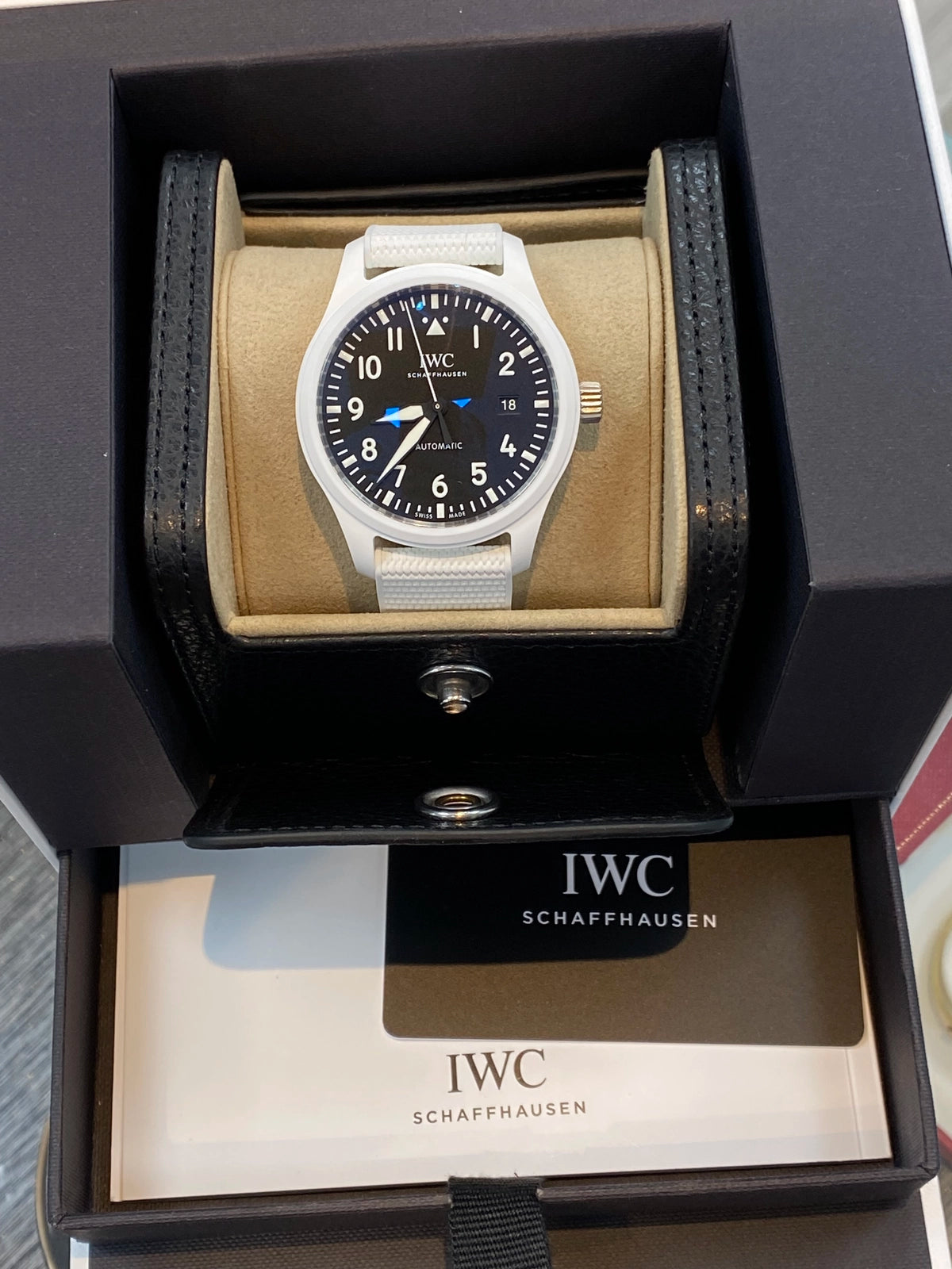 IWC Pilots Watch Top Gun Lake Tahoe IW328104 — listing photograph