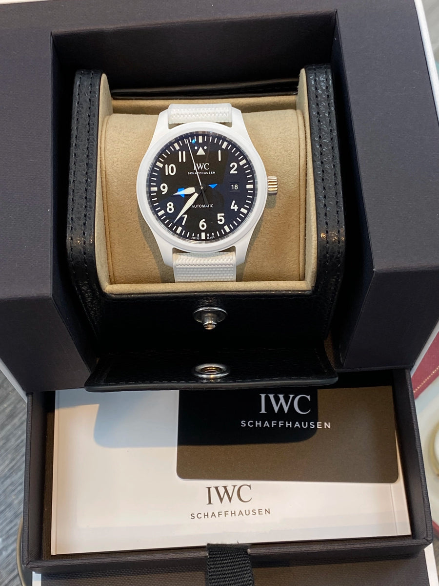 IWC Pilots Watch Top Gun Lake Tahoe IW328104 Complete 2025 SOLD