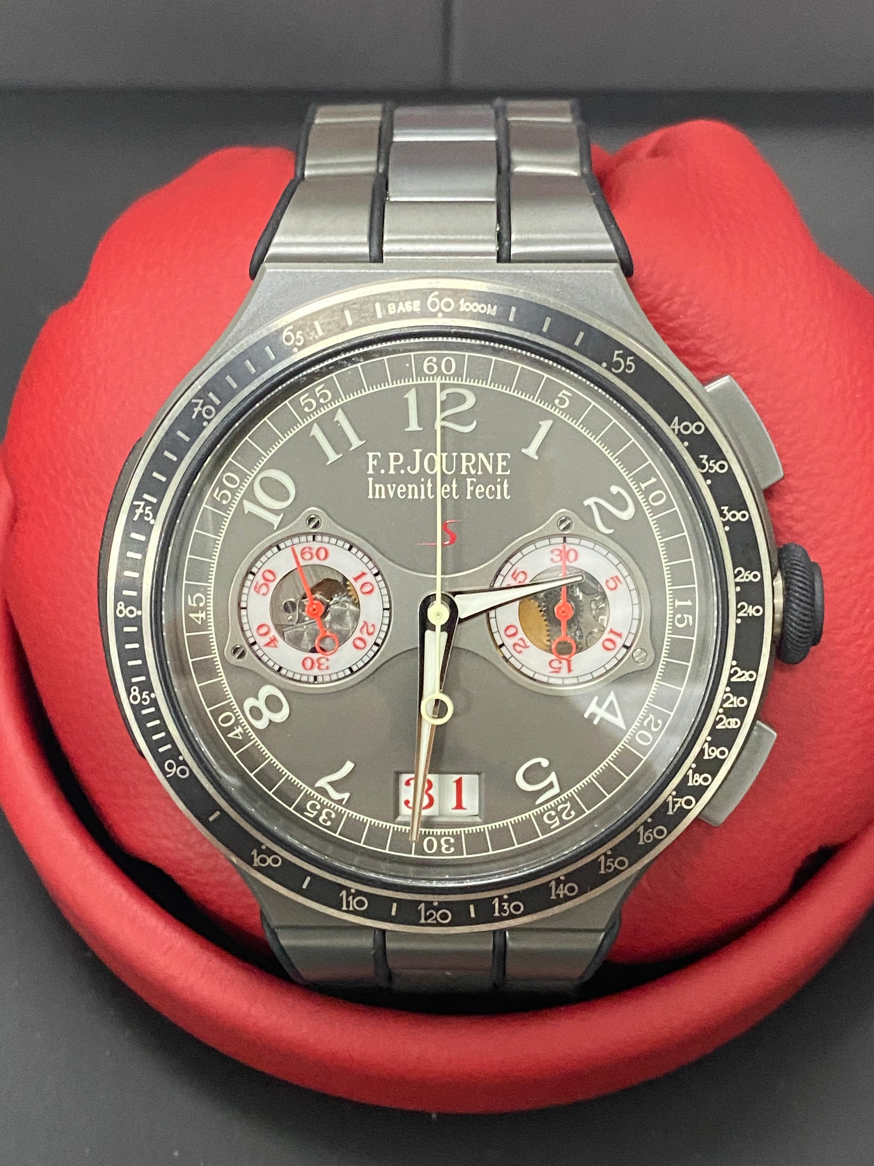 FP Journe Chronograph Rattrapante Chronograph Rattrapante Ti Complete 2019