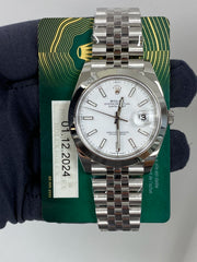 Rolex Datejust 41 126300 Card 2024