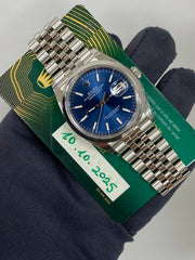 Rolex Datejust 36 126200 — listing photograph