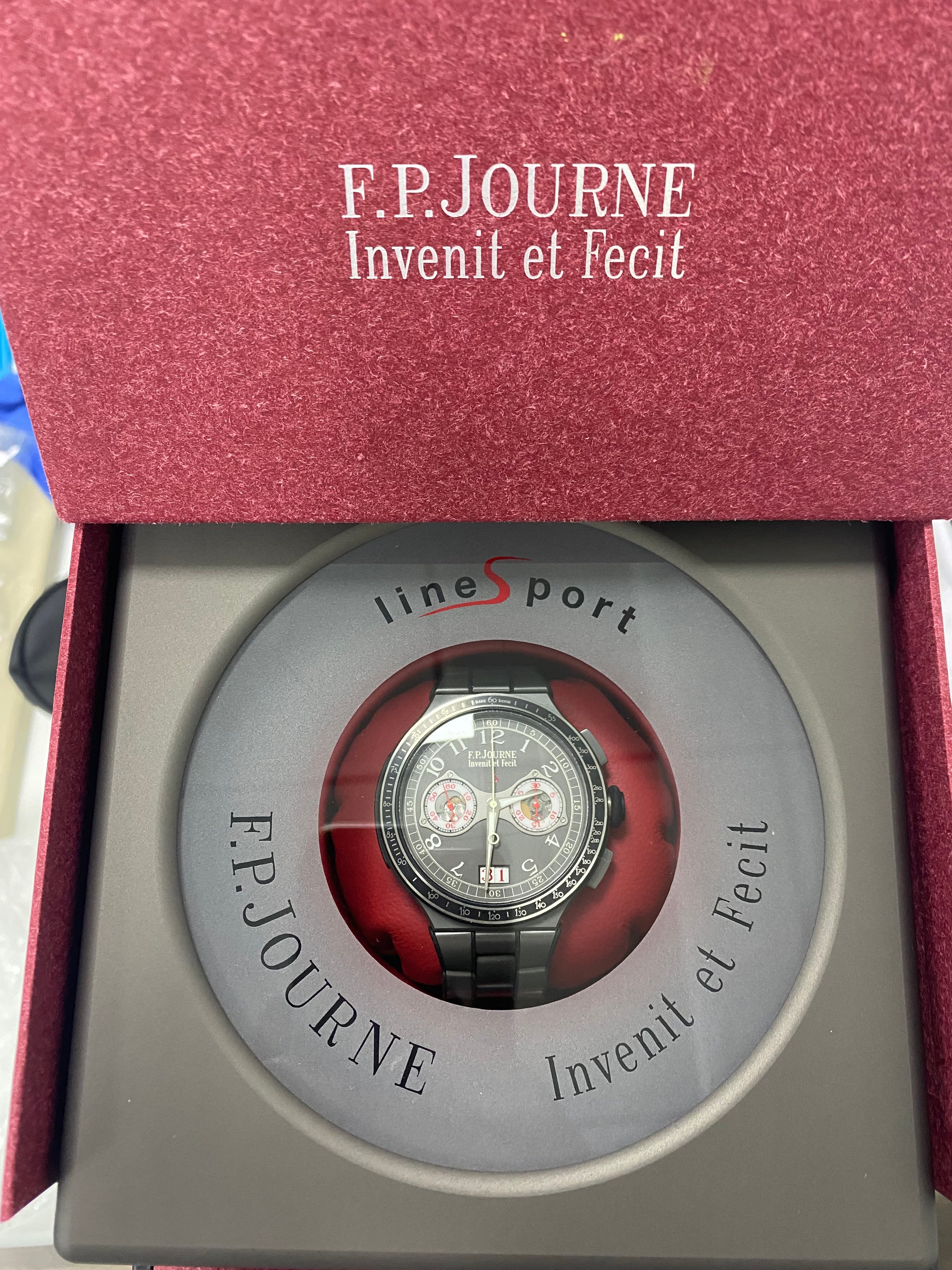 FP Journe Chronograph Rattrapante Chronograph Rattrapante Ti Complete 2019