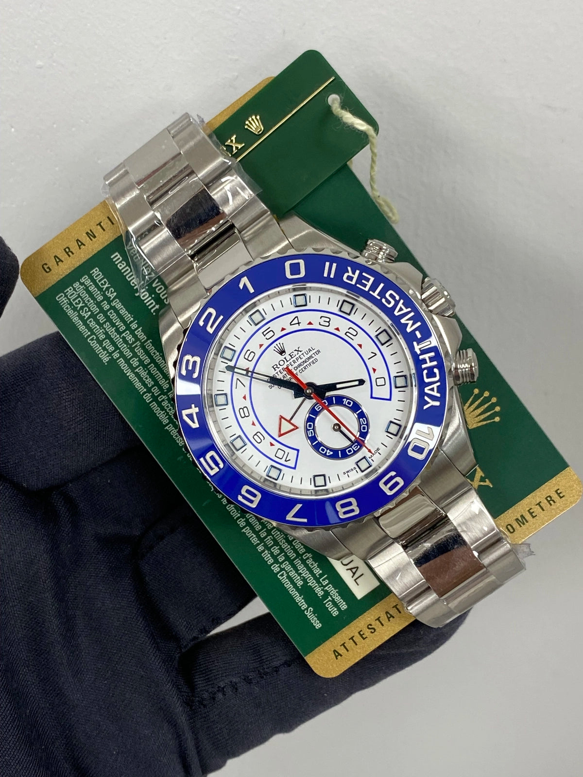 Rolex Yacht-Master II 116680 Card Open Date