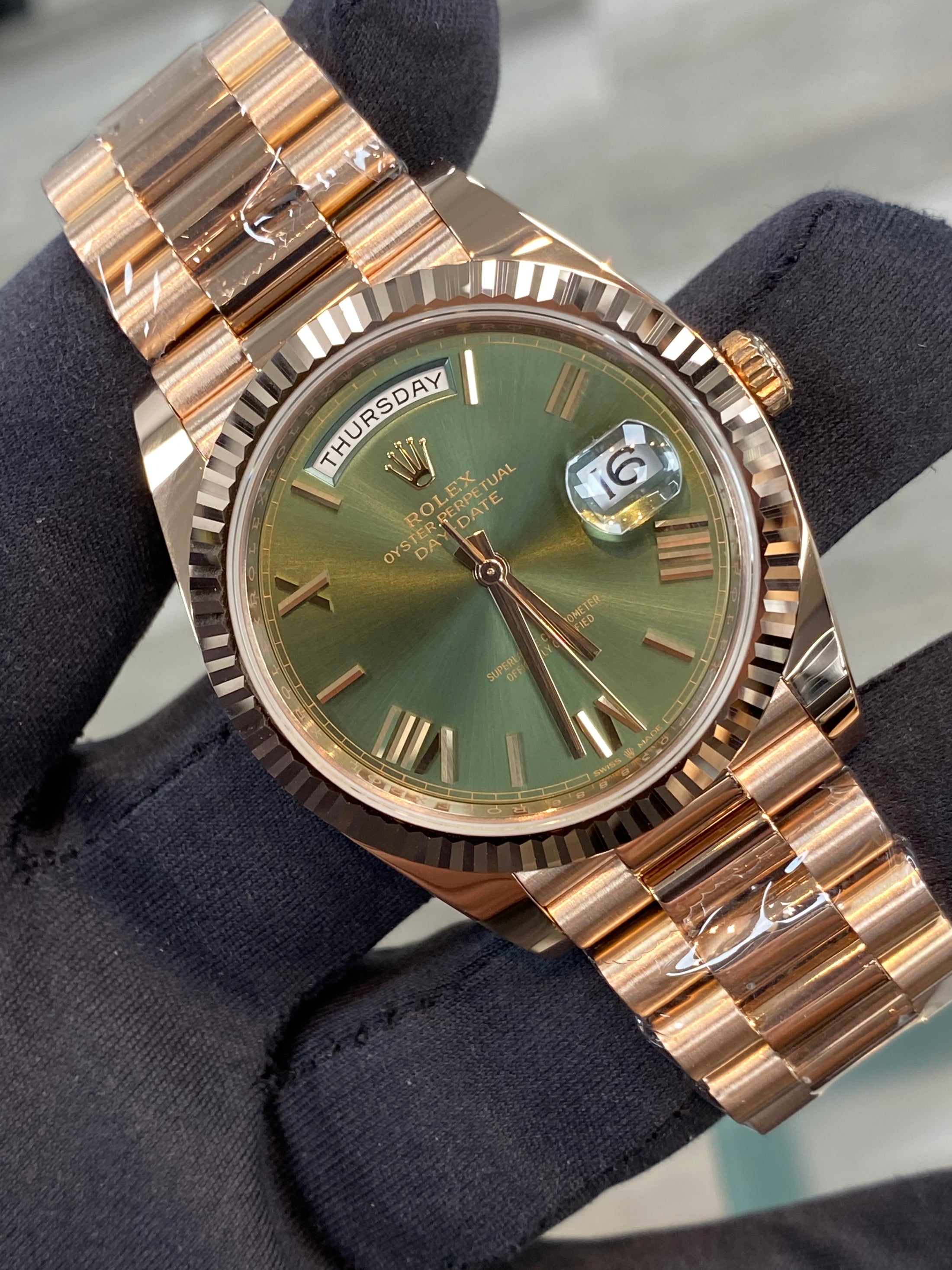 Rolex Day-Date 40 228235 Card 2021 SOLD
