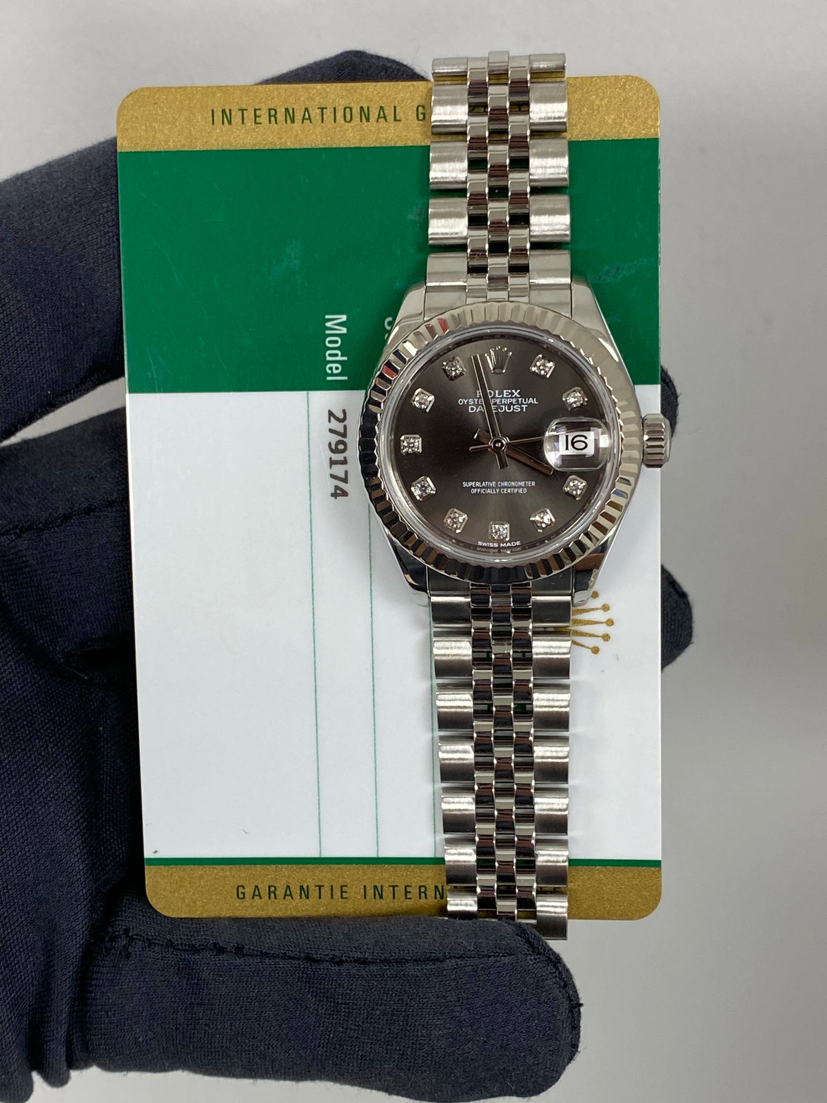 Rolex Datejust Lady 279174 Card 2019