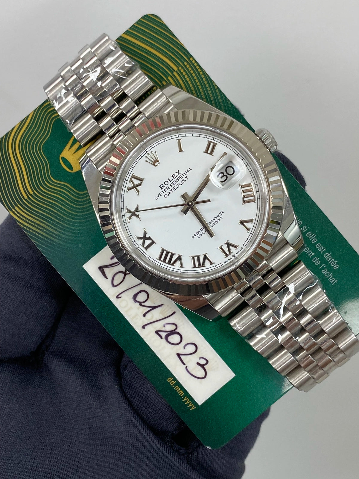 Rolex Datejust 41 126334 Card 2023