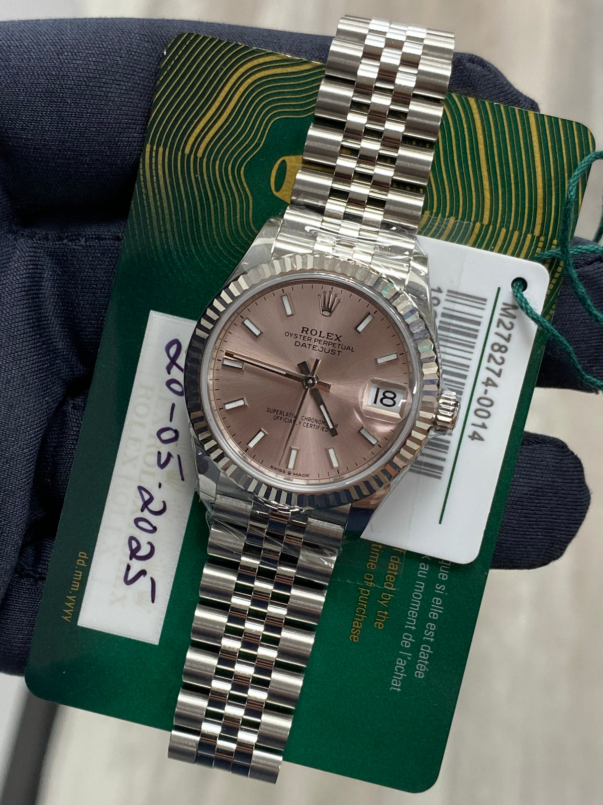 Rolex Datejust 278274 Papers 2025 SOLD