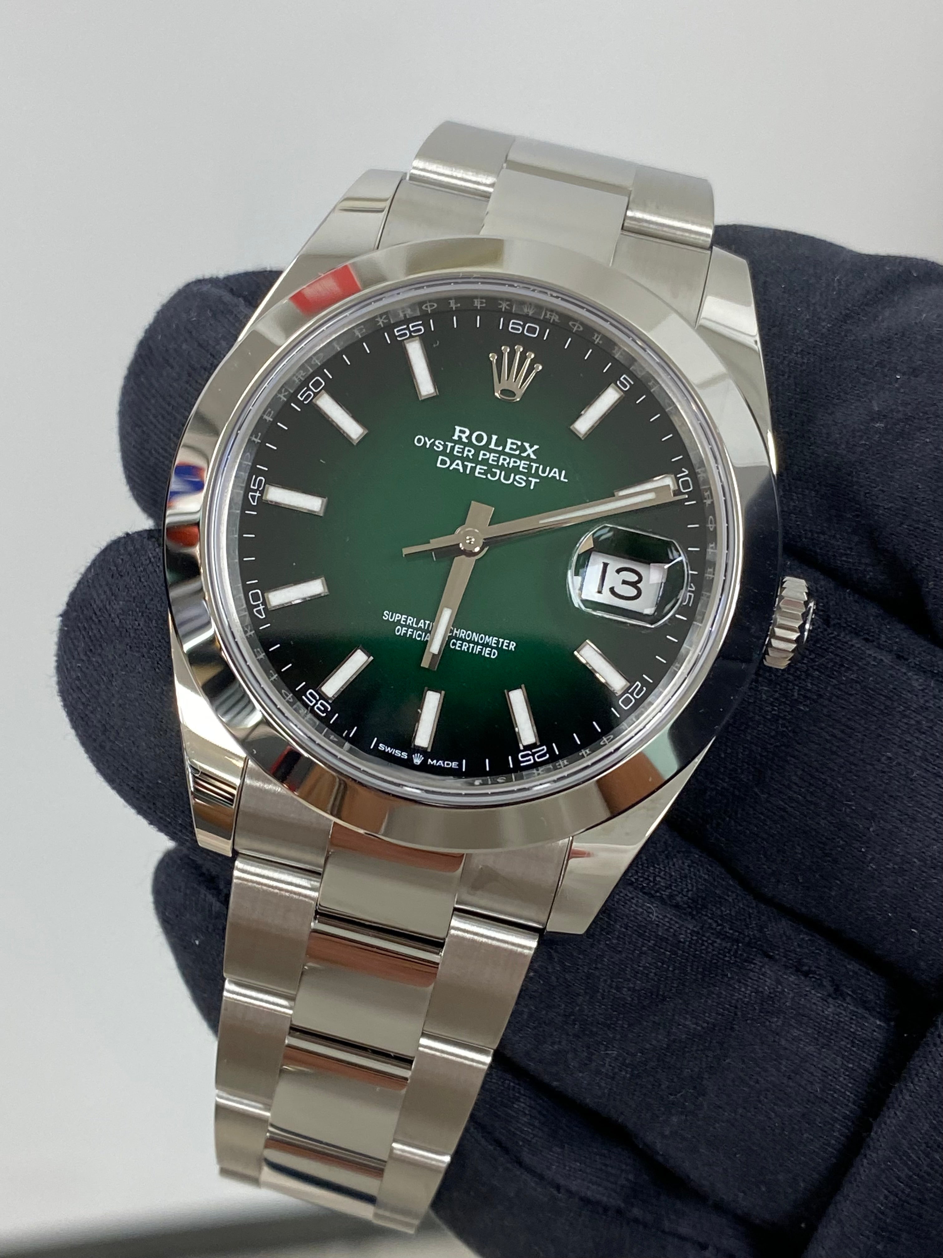 Rolex Datejust 41 126300 Card 2026