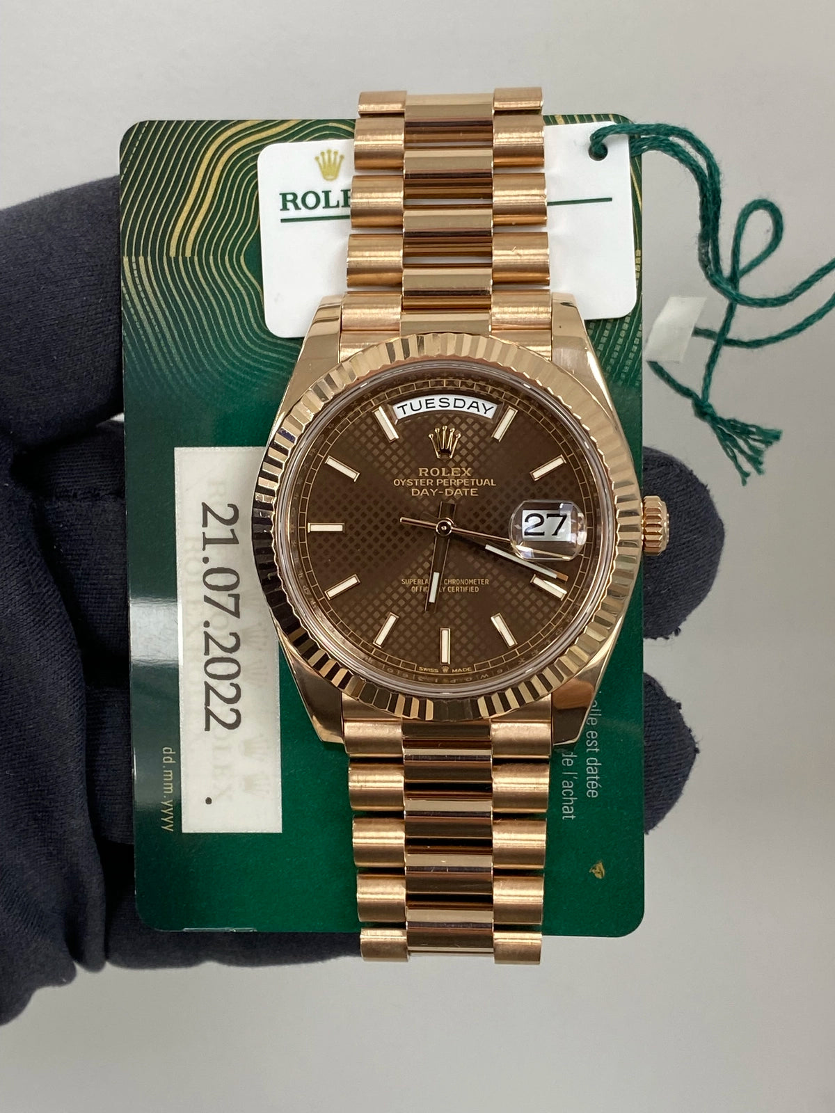 Rolex Day-Date 40 228235 — listing photograph