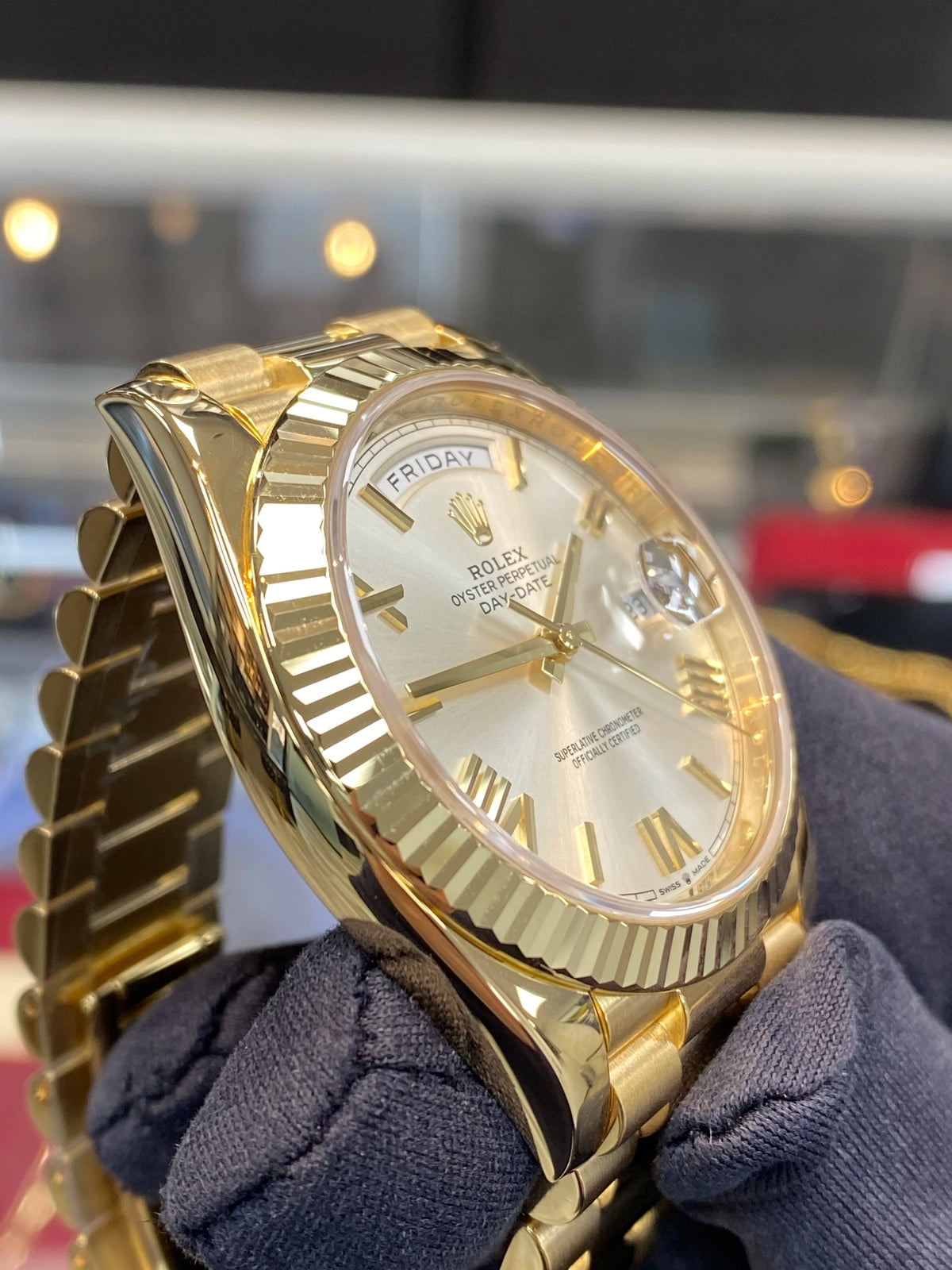 Rolex Day-Date 40 228238 Card Open Date