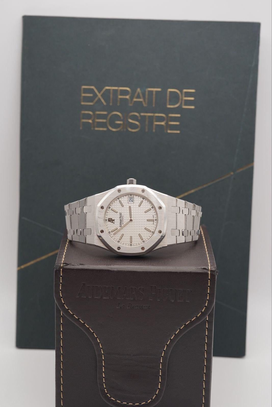 Audemars Piguet Royal Oak "Jumbo" Extra-Thin 15202ST.OO.0944ST.01 Archives 2008
