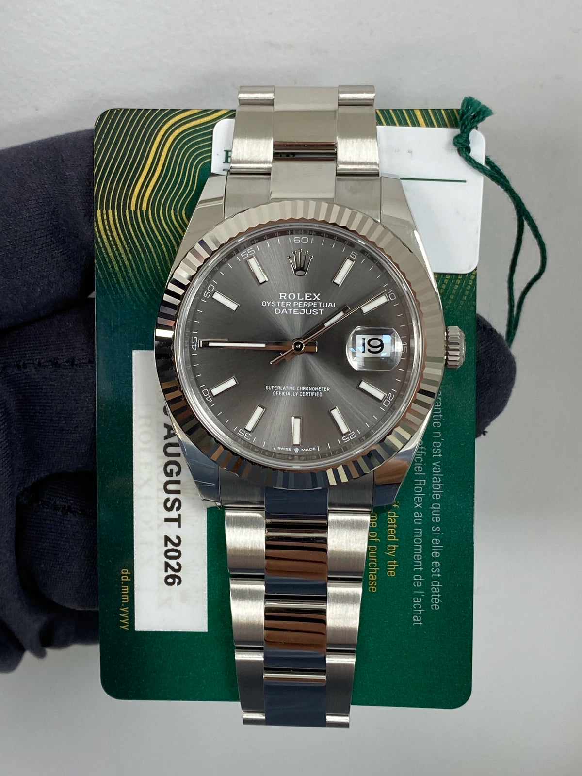 Rolex Datejust 41 126334 Card 2026 SOLD