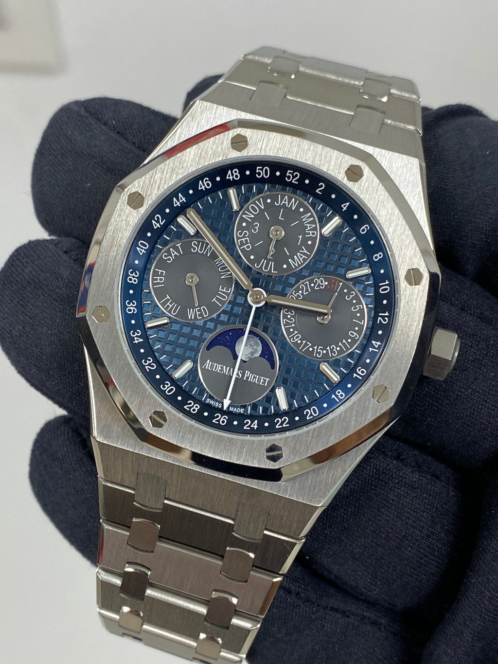 Audemars Piguet Royal Oak Perpetual Calendar "United States" 26574TI.OO.1220TI.01 Complete 2021