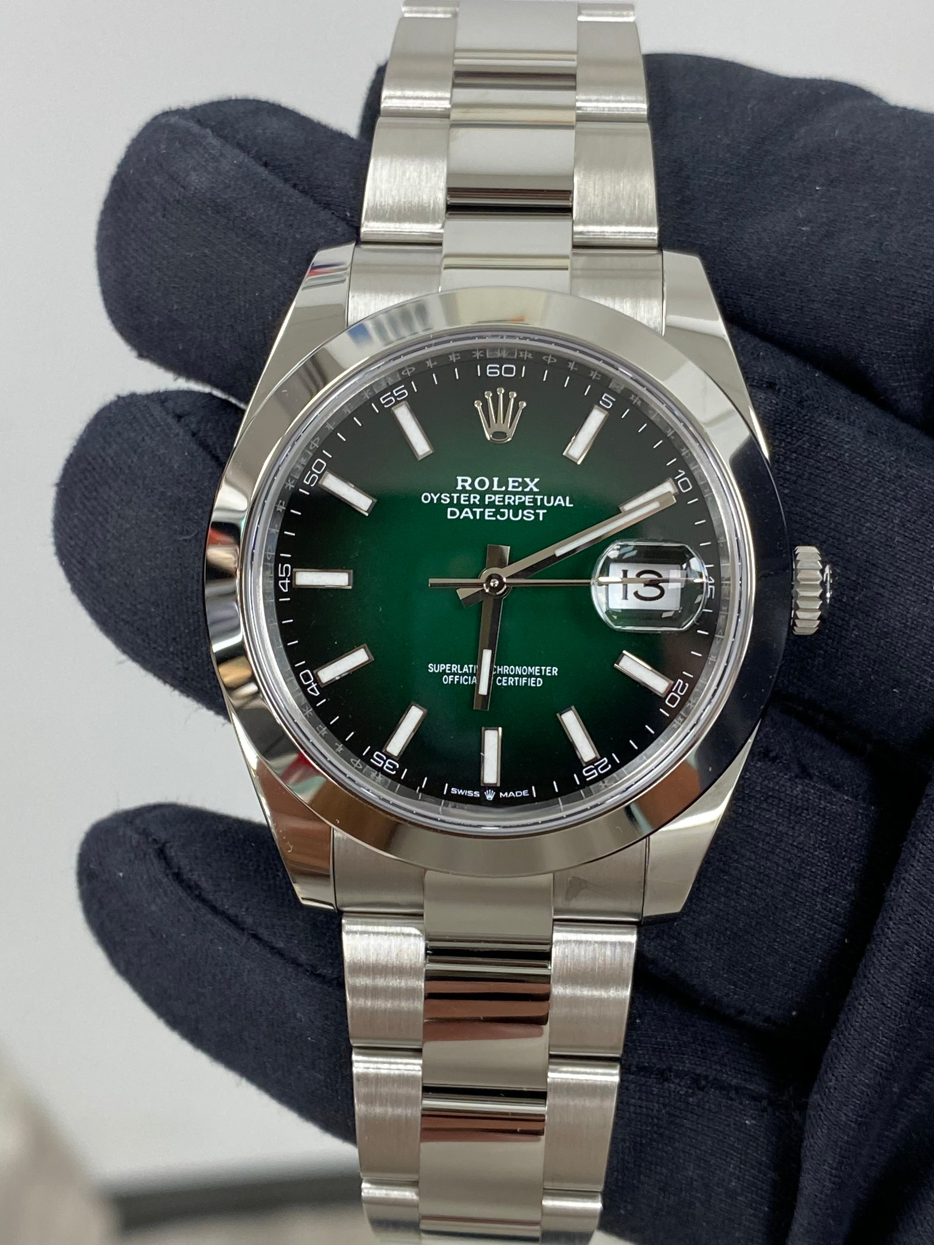Rolex Datejust 41 126300 Card 2026