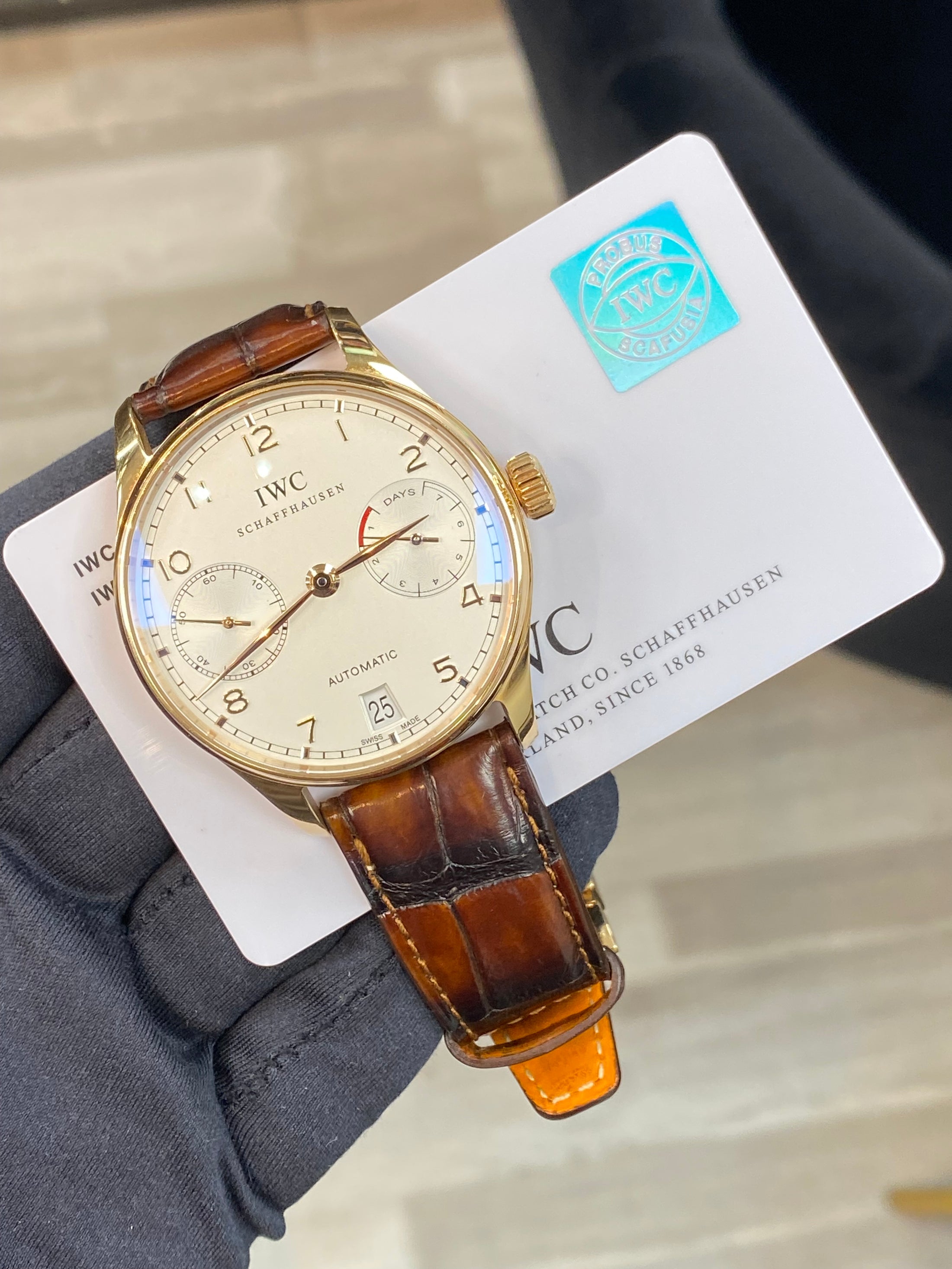 IWC Portuguese Automatic IW500113 Complete 2014