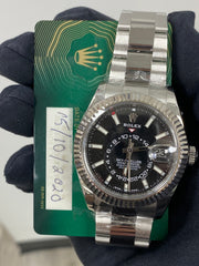 Rolex SkyDweller 326934 Card 2020
