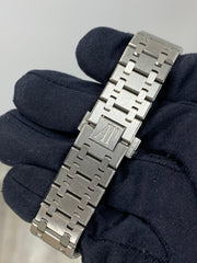 Audemars Piguet Ladies Royal Oak 15451ST.ZZ.1256ST.01 Complete 2016
