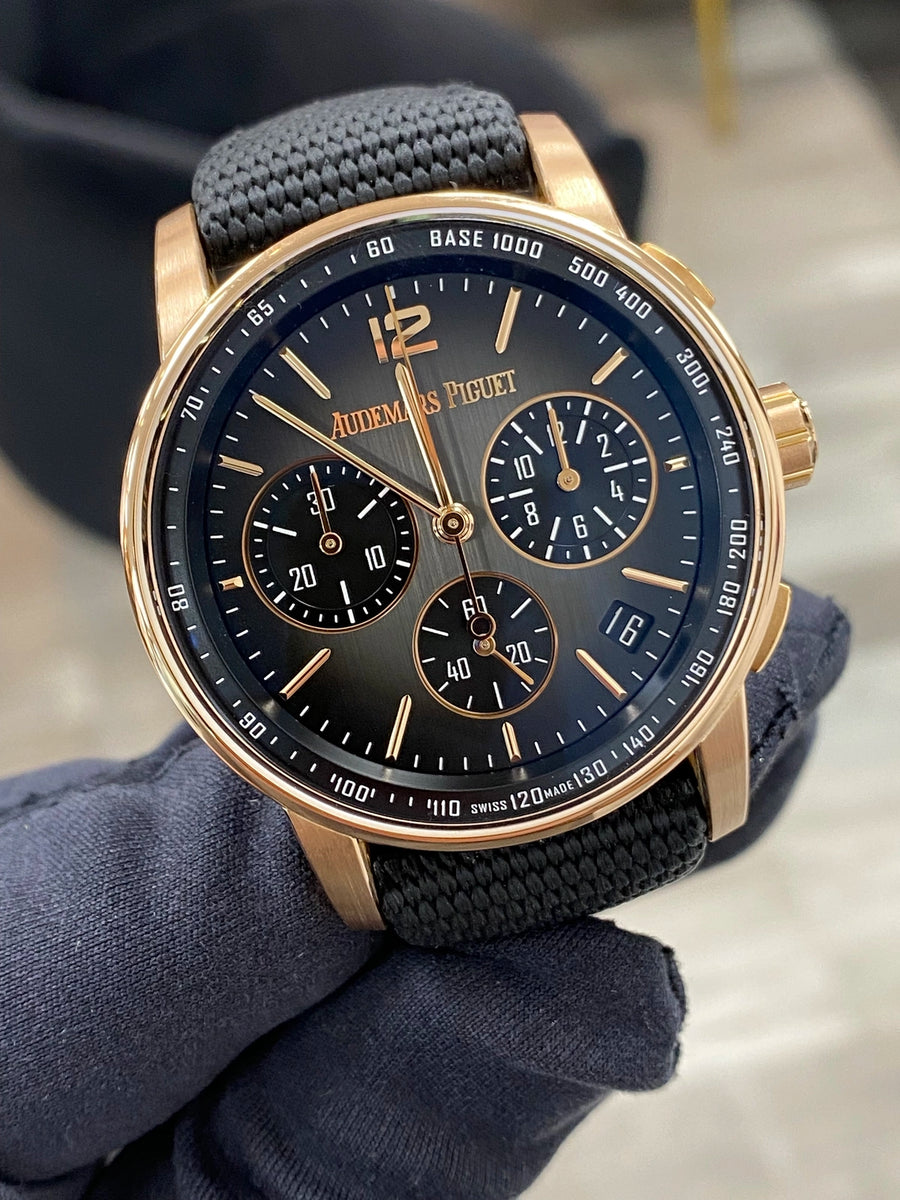 Audemars Piguet Code 11.59 Chronograph 26393NR.OO.A002KB.01 Complete 2024 SOLD