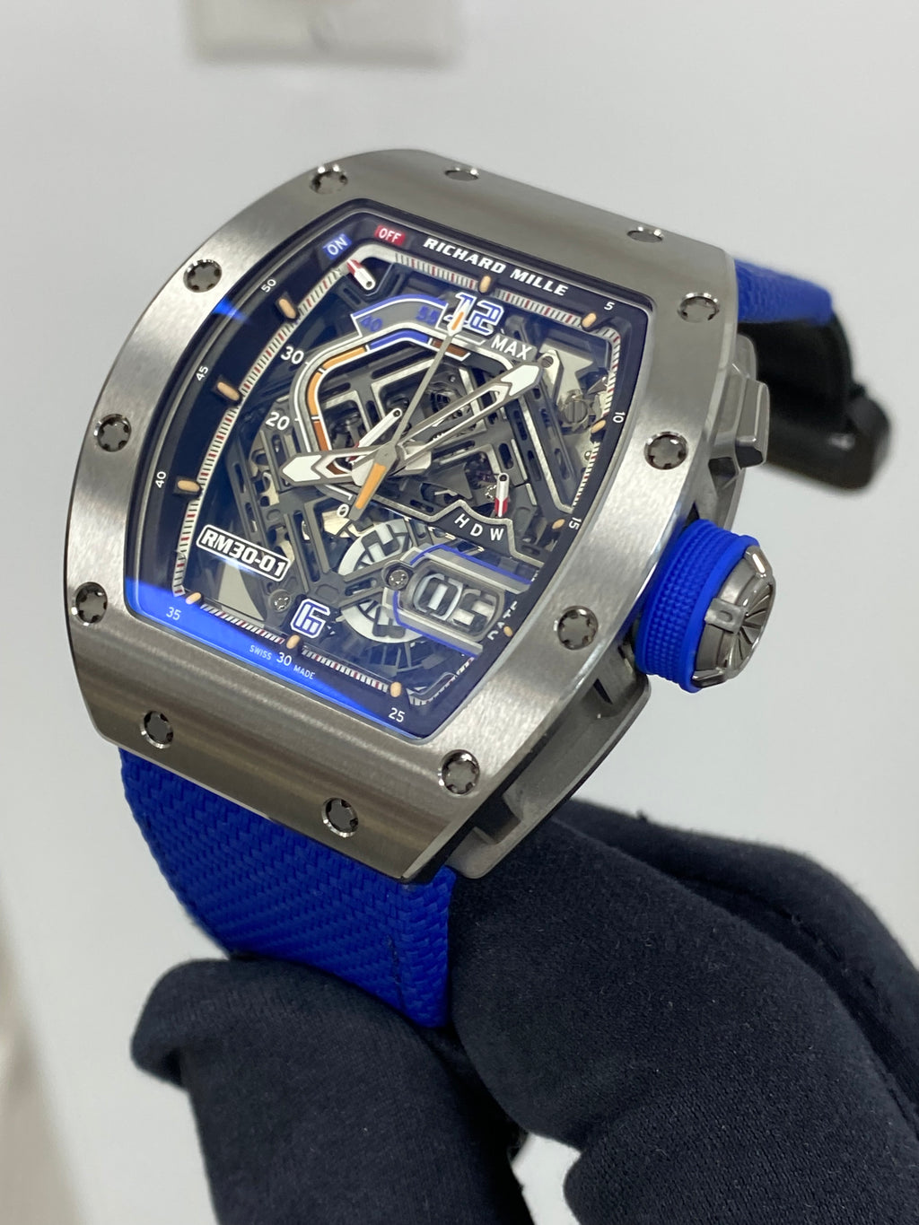 Richard Mille Automatic Winding With Declutchable Rotor RM30-01